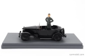 Rio-models Alfa romeo 1750 Torpedo Spider Milano 1944 With Benito Mussolini Figure 1:43 Black