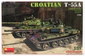 Miniart Tank T55a Chorvátsky tank 1:35 /