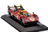 Bburago Ferrari 499p 3.0l Turbo V6 Team Ferrari Af Corse N 50 Winner 24h Le Mans 2024 Antonio Fuoco – Miguel Molina – Nicklas Nielsen – With Showcase 1:43 Red