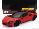 Maisto Ferrari Sf90 Stradale Hybrid 1000hp 2019 1:24 Red