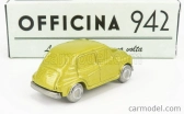 Officina-942 Fiat 600 Lucciola Carrozzeria Francis Lombardi 1957 1:76 Gold Met
