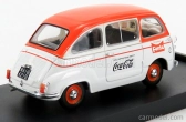Brumm Fiat 600d Multipla Fanta Coca-cola 1961 1:43 Bílá Oranžová