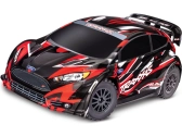 RC auto Traxxas Ford Fiesta 1:10 2BL 4WD RTR, červená