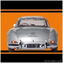 Ixo-models Mercedes benz Sl-class 300sl Coupe (w198) 1954 1:8 Silver