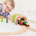 Bigjigs Rail Dvojitý železniční tunel - poškozený obal