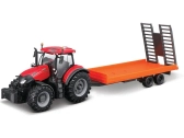 Bburago Case IH Optum CVX 300 s vozíkom