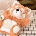 Doudou Histoire d´Ours Plyšový maňásek Panda červená 24 cm