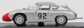 Najlepší model Porsche 356 Carrera Abarth Abarth Gtl N 92 6th Assoluto - Víťaz kategórie Gran Turismo Targa Florio 1961 P-e.strahle - A.pucci 1:43 Silver Red