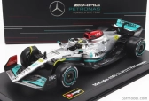 Bburago Mercedes gp F1 W13e Team Mercedes-amg Petronas F1 N 44 1:43, stříbrná