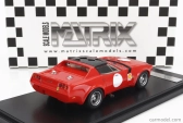 Modely v mierke Matrix Ferrari 365 Gtb/4 Nart N 0 Michelotti 1974 1:43 Červená