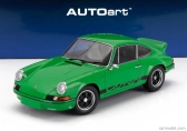 Autoart Porsche 911 Carrera Rs 2.7 Coupe 1973 1:18 zelená čierna