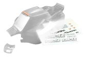 SWORKz 1/8 Falcon ST-4 číra lexanová karoséria, 90% predrezaná, ľahká, 1 ks