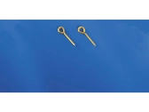 Skrutka s okom 2x8 mm mosadz (10)
