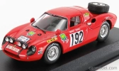 Best-model Ferrari 250lm N 192 Tour De France 1969 Rouget - Depret 1:43 Red