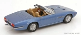 Kk-scale Maserati Ghibli Spider Cabriolet Open 1970 - Alloy Rims - Cerchi In Lega 1:18 Světle Modrá