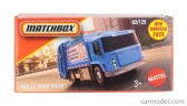 Mattel hot wheels Truck Mbx Ev Truck Trasporto Raccolta Rifiuti Urbani 2-assi 2012 1:64 Blue