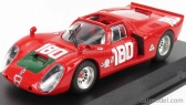 Najlepší model Alfa romeo 33.2 N 180 Targa Florio 1969 I.galli - N.giunti 1:43 Red