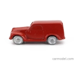 Officina-942 Fiat 500c Van Furgoncino 1949 1:76 Červená
