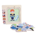 Small Foot Puzzle životní vývoj muže