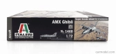 Vojenské lietadlo Italeri Embraer Amx Ghibli 1985 1:72 /