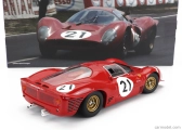 Werk83 Ferrari 330 P3 4.0l V12 Coupe Team Ferrari Sefac N 21 24h Le Mans 1966 Lorenzo Bandini - Jean Guichet 1:18 červená