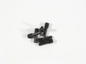 Pojistný červík M4x2.5x12mm, (černá/6ks.)