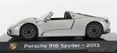 Edicola Porsche 918 Spyder 2013 - Con Vetrina - With Showcase 1:43 Silver