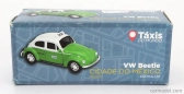 Welly Volkswagen Beetle Maggiolino Taxi Mexico 1969 - Damage Card Box 1:38 Zelená Bílá