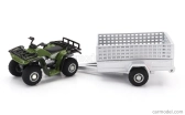 Britains Yamaha Quad 4x4 With Trailer 2009 1:32 Zelené Stříbro