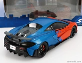 Solido Mclaren 600lt F1 Team Tribute Livery 2019 1:18 Oranžová Modrá