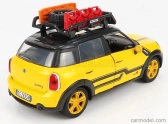 Motor-max Mini Cooper S Countryman With Roof Rack 2011 1:24 Žlutá Černá