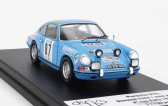 Trofeu Porsche 911l Coupe (nočná verzia) N 87 Rally Tap 1971 G.salvi - J.arnaud 1:43 Svetlomodrá