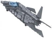 Ausini 22603 F-117 Airplane - kocky identické s veľkosťou Lega