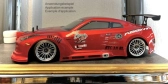 Driftové pneumatiky Absima The Pimp chrom 1:10 včetně disků, 4ks