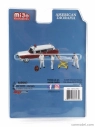 American diorama Figures Set 4x Man Paramedic - Ambulance - Ambulanza 1:64 Bílá