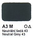 Agama Email A3 M Neutrální šedá 43