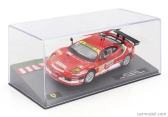 Edicola Ferrari F430 Gt2 4.0l V8 Team Af Corse N 95 24h Le Mans 2010 Jean Alesi - Giancarlo Fisichello - Toni Vilander 1:43 červená