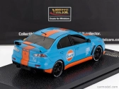 Vitesse Mitsubishi Lancer Evolution X Gulf Livery 2008 1:43 svetlo modrá oranžová