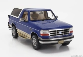 Greenlight Ford usa Bronco Eddie Bauer Edition 1996 1:18 Modrá Bílá