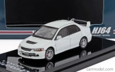 Zapaľovanie-model Mitsubishi Lancer Evolution Ix s motorom 2003 1:64 biela