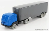 Officina-942 Fiat 682 T2 Truck Semirimorchio Furgonato 1955 1:76 Modrá strieborná