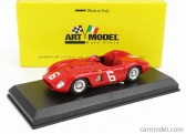 Art-model Ferrari 500tr Ch0612 N 6 Winner Preliminary Smartt Field 1956 E.lunken 1:43 Red