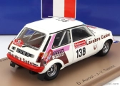 Spark-model Renault R5 Alpine Turbo Gr.2 N 138 Rally 1000 Pistes De Canjuers 1983 D.auriol - J.y.tissiot 1:43 Biela červená