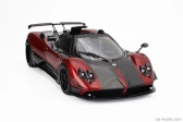 Almost-real Pagani Zonda 5 Cinque Roadster 2009 1:18 Červený Černý Uhlík
