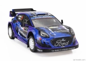Solido Ford england Puma Rally1 Team M-sport Ford Wrt N 9 Rally Safari Kenya 2022 Jourdan Serderidis - Frederic Miclotte 1:18 Purple Black Blue