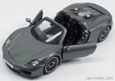 Bburago Porsche 918 Spyder 2010 1:24 Grey Met