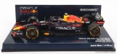 Minichamps Red bull F1 Rb18 Team Oracle Red Bull Racing N 11 4th Miami Gp 2022 Sergio Perez 1:43 Matná modrá žltá červená