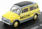 Edicola Fiat 500 Giardiniera - Necchi 1960 1:43 Žlutá Šedá