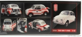 Italeri Fiat 500 Abarth 695ss Assetto Corsa 1968 - Street alebo N 56 Racing verzia 1:12 /