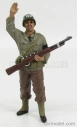American diorama Figures Soldato Poliziotto Militare Con Fucile - Miltary Police Soldier I With Rifle Gun 1:18 Zelená Hnědá
